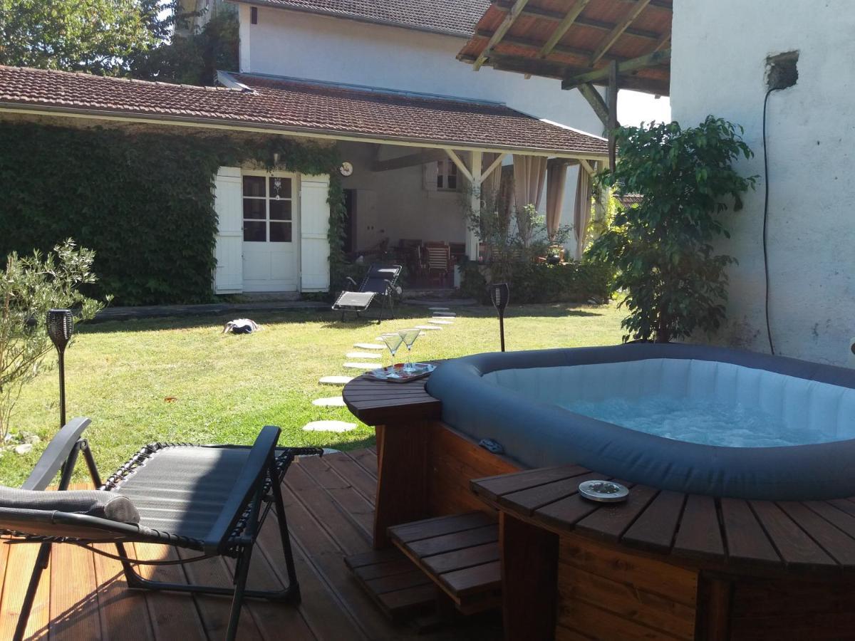 Bed and Breakfast Les Eygletières Bourriot-Bergonce Esterno foto